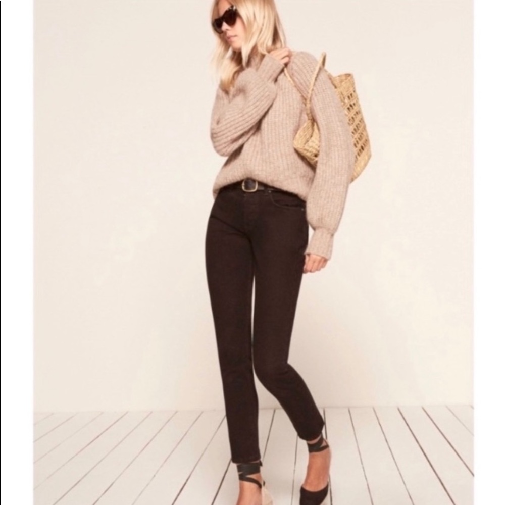 Reformation Skinny French Wash Thames 27.